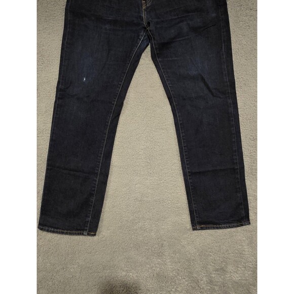 Levis 505 Jeans Mens Selvedge 36x32(36x30) Blue Denim Straight Leg Regular Fit - Picture 6 of 11